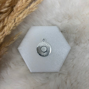 Stainless Steel / Sun Pendant or Necklace