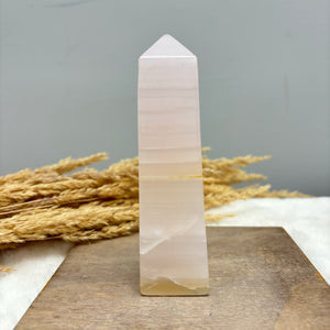 Pink Mangano Calcite "The Stone of Self Comfort"