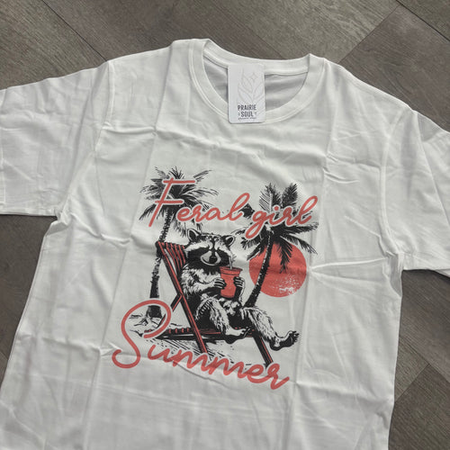 Graphic Tee / Feral Girl Summer