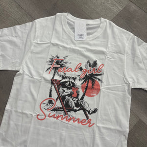 Graphic Tee / Feral Girl Summer