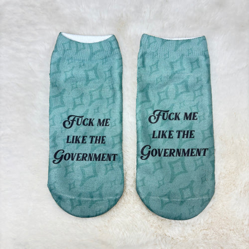 Socks Ankle / F*ck Me Like the Government