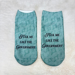 Socks Ankle / F*ck Me Like the Government