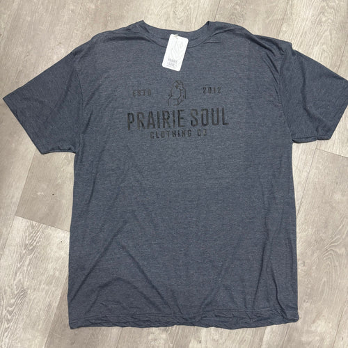 Prairie Soul Men's Tee / Denim / Elevator Clothing Co