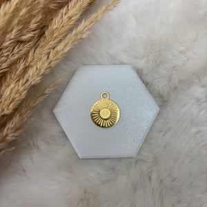 Stainless Steel / Sun Pendant or Necklace
