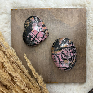 Rhodonite "The Heart Balance Stone"