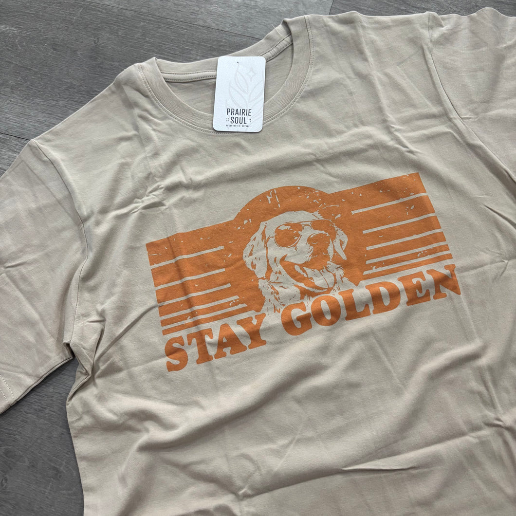 Graphic Tee / Stay Golden