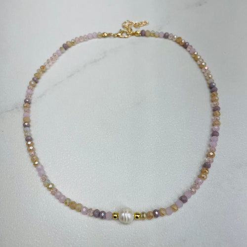 Beaded Necklace / Pearl