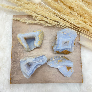 Blue Lace Agate "Stone of Communication"