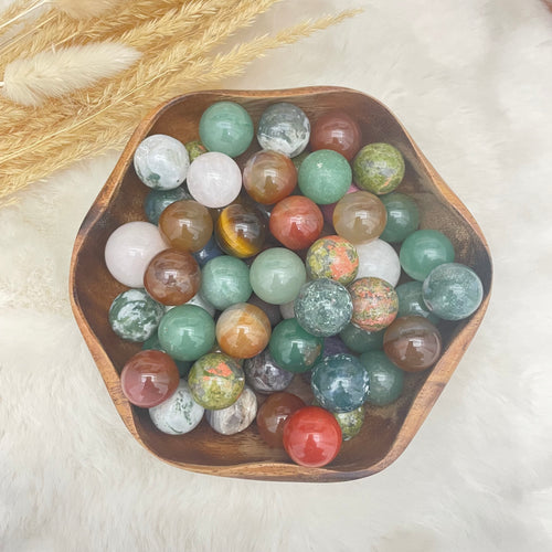 Gemstone Sphere Pocket Stone / Variety of Stones