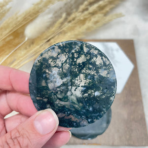 Moss Agate “Steady as a Rock”