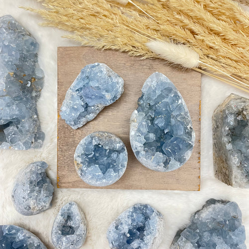 Celestine / Celestite Blue 