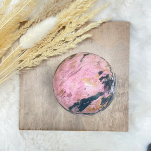 Rhodonite "The Heart Balance Stone"