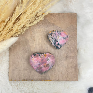 Rhodonite "The Heart Balance Stone"