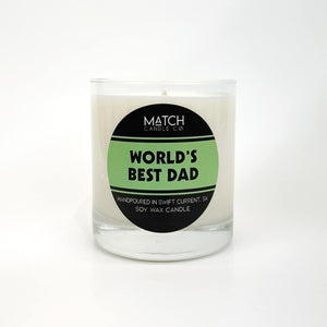 Good Intentions Candle / World's best Dad