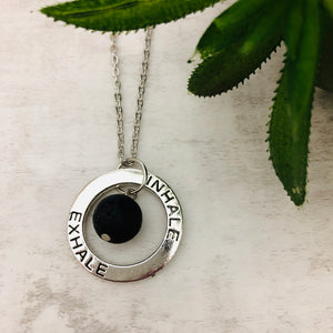 Aromatherapy Necklace | Inhale Exhale