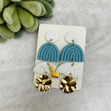 Polymer Clay Earrings | Arches + Rainbows