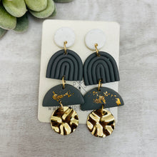 Polymer Clay Earrings | Arches + Rainbows