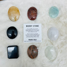 Gemstone Worry Stone / Variety of Stones
