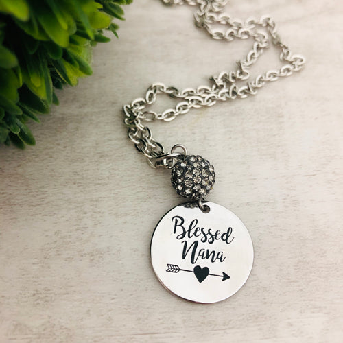 Blessed Nana Coin Necklace