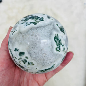 Moss Agate “Steady as a Rock”