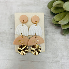 Polymer Clay Earrings | Arches + Rainbows
