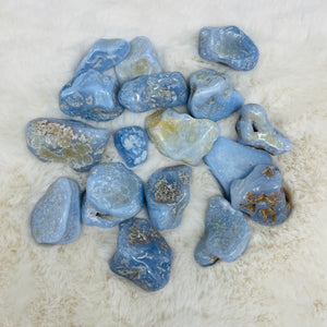 Blue Lace Agate "Stone of Communication"