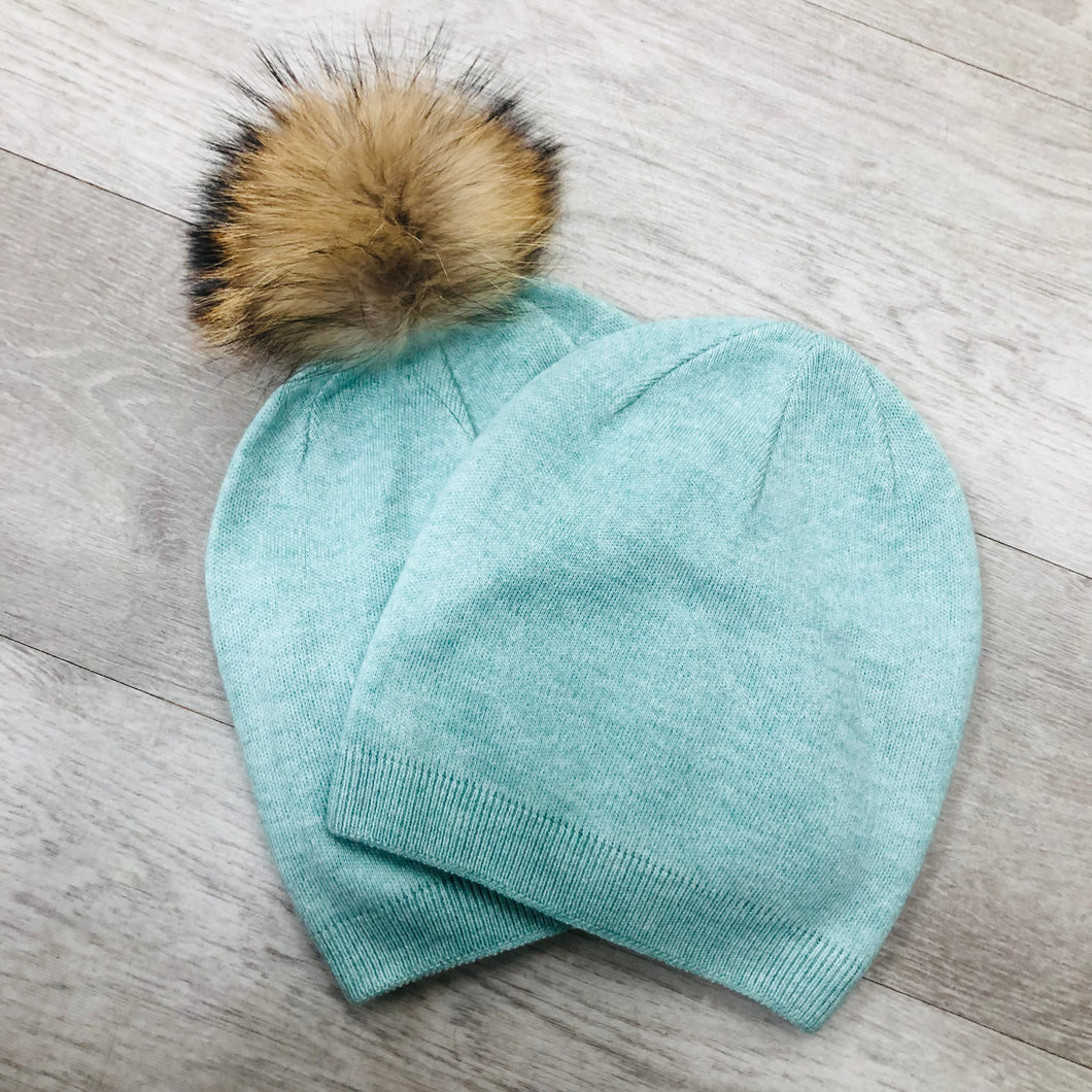 Cashmere Touque Beanie - Multiple Colour Options