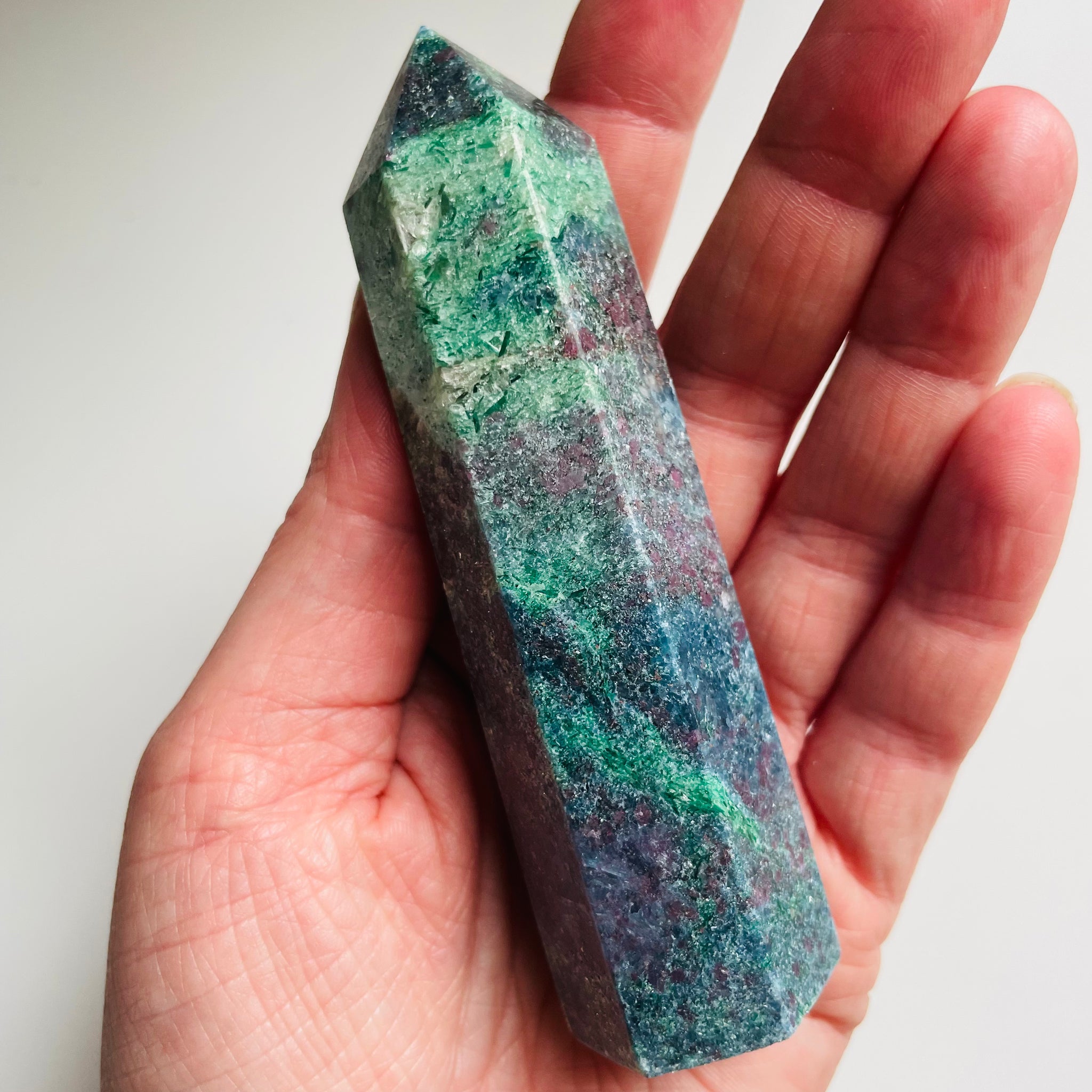 Ruby Fuchsite Kyanite mix Prairie Soul