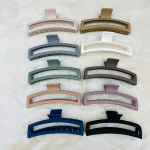 Hair Claw / Arch Hollow Matte Solid