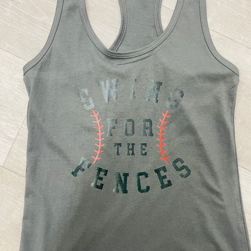 Prairie Soul Racerback Graphic Tank / swing for the fences