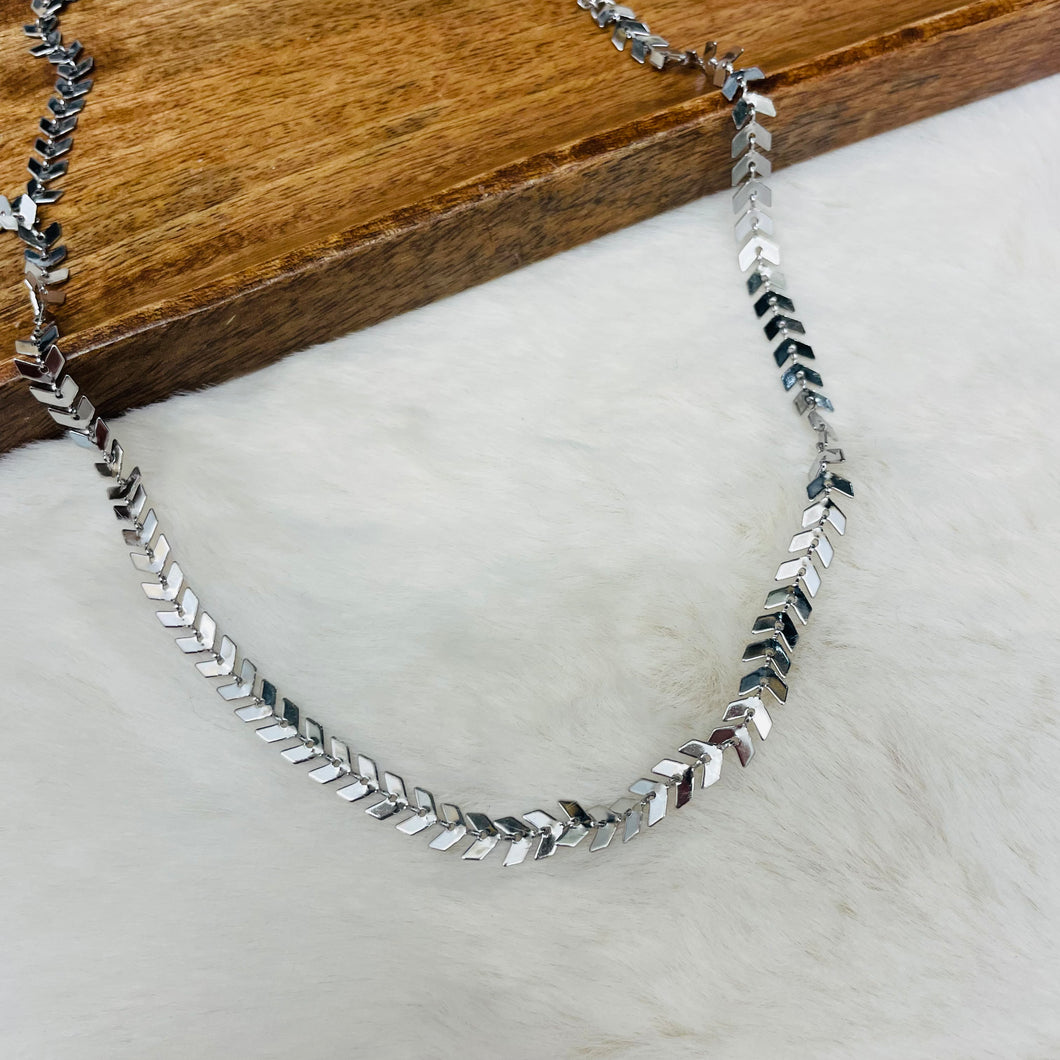 Stainless Steel Necklace / Fishbone Chain