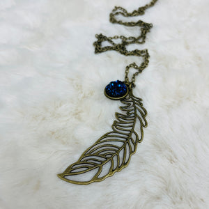 Feather 3 Necklace