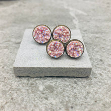 Druzy Earrings / Original / Blush Pink