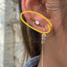 Diamond Spike Stud Earring