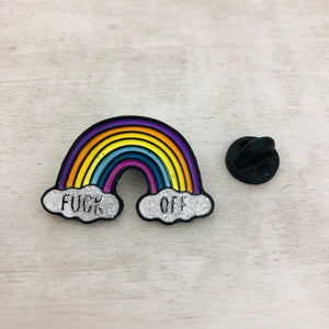 Pin Rainbow Fuck Off