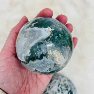 Moss Agate “Steady as a Rock”