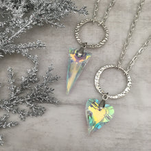 Aurora Ice Triangle Necklace
