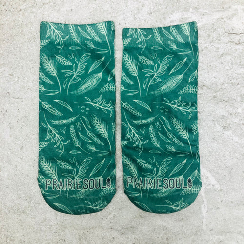 Socks Ankle / Green Crops
