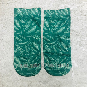 Socks Ankle / Green Crops