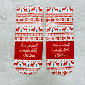 Socks Ankle / Prairie Little Christmas