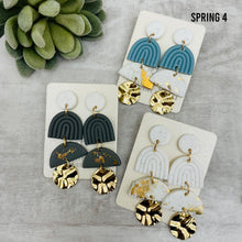 Polymer Clay Earrings | Arches + Rainbows